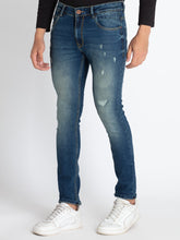 Mens Slim Fit Ligh Washed Denim